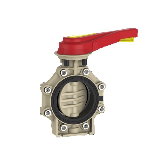 Ashirvad Flowguard Plus CPVC Butterfly Valve 1-1/2 Inch, 2524106